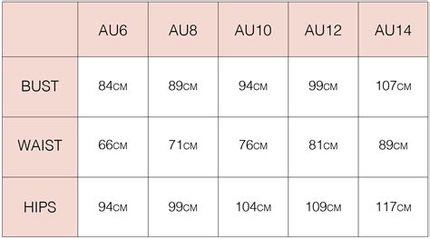 carla zampatti size chart.